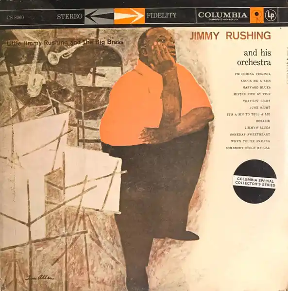 Buy Jimmy Rushing And His Orchestra : Little Jimmy Rushing And The Big Brass (LP, Album, RE) Online for a great price Money Back Guarantee