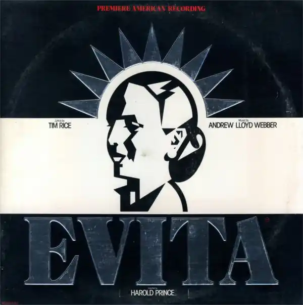 New Arrival Buy Andrew Lloyd Webber And Tim Rice : Evita: Premiere American Recording (2xLP, Album, Glo) Online for a great price