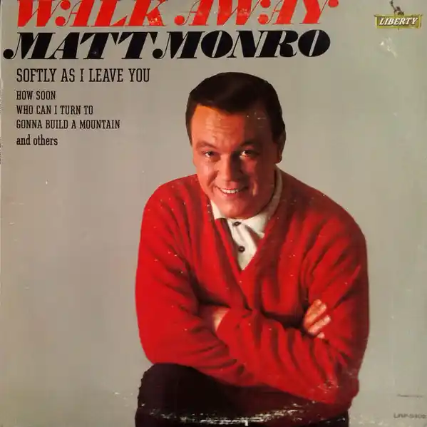 Instant Buy Buy Matt Monro : Walk Away (LP, Album, Mono) Online for a great price