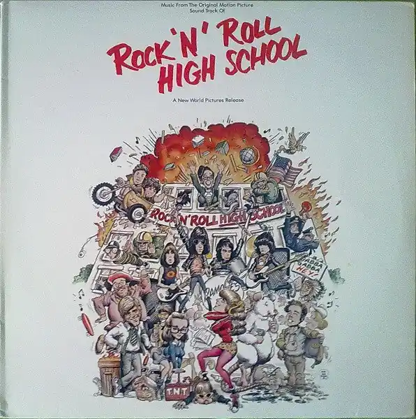 Limited Edition Buy Various : Rock 'N' Roll High School (Music From The Original Motion Picture Soundtrack) (LP, Comp, Jac) Online for a great price