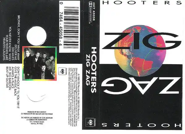 Direct From Factory Buy The Hooters : Zig Zag (Cass, Album) Online for a great price
