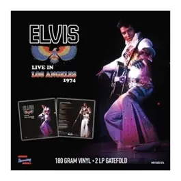 Elvis Presley - Live in Los Angeles 1974 (Clear Vinyl) 2LP Viral