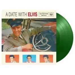 Elvis Presley - A Date With Elvis (Green Vinyl) LP Direct From Manufacturer