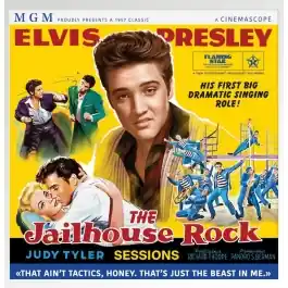 Elvis Presley - Jailhouse Rock (Flaming Star Exclusive) Black 2-LP and CD Last Chance