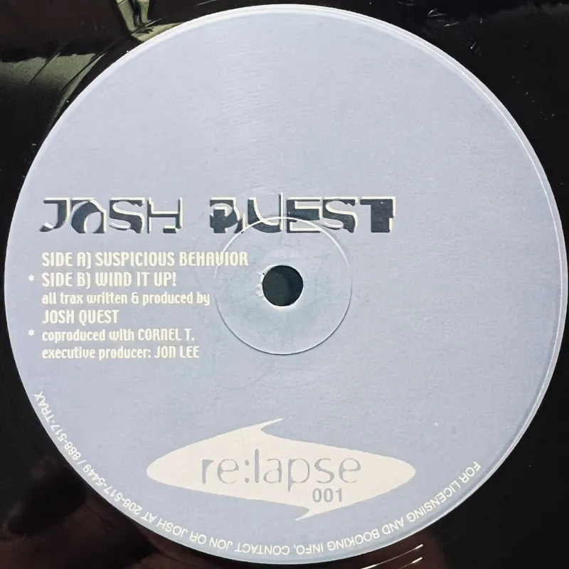 New Release Josh Quest - Suspicious Behavior (1999)