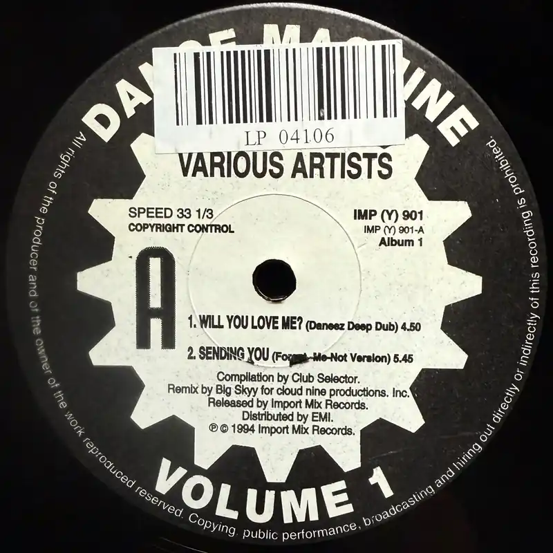 Dance Machine (4) - Volume 1 (1994) Free Delivery