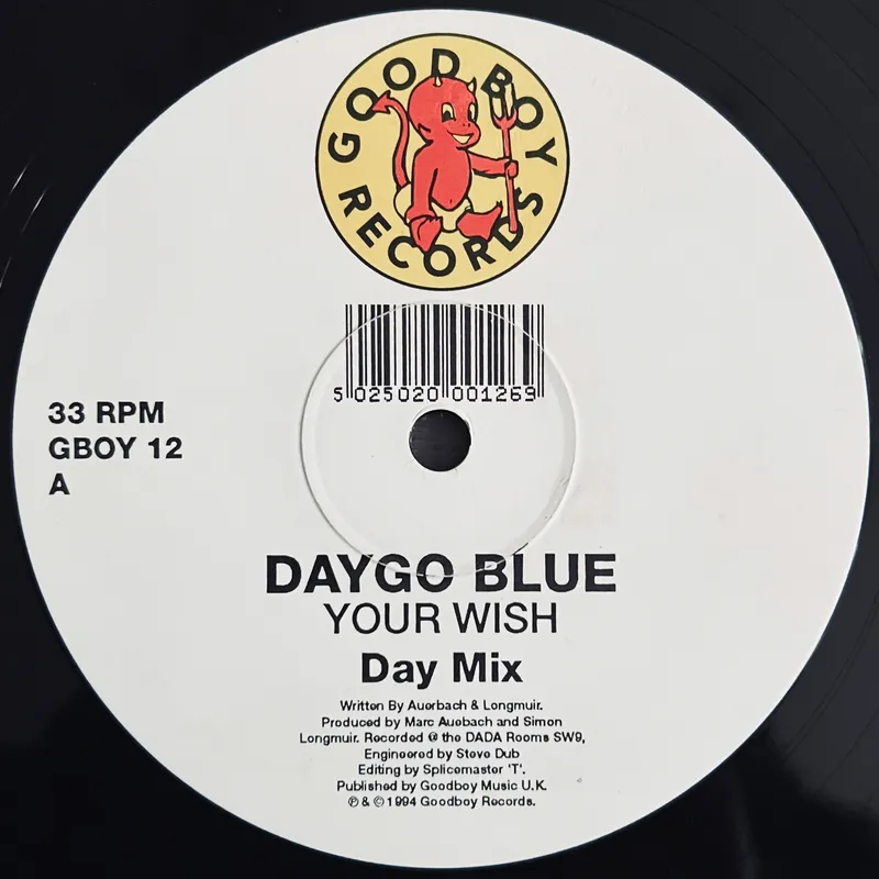Daygo Blue - Your Wish (1994) Special Discount