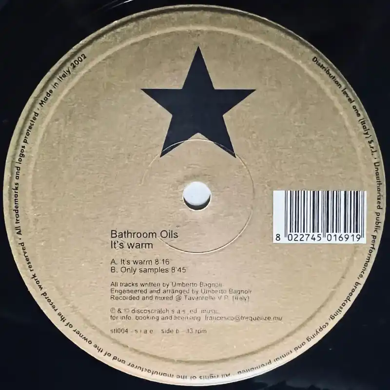 Bathroom Oils - It's Warm (2002) Buy Today