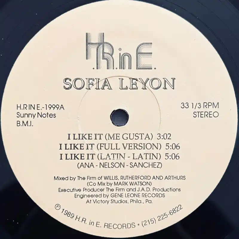 Factory Price Sofia Leyon - I Like It(1989)