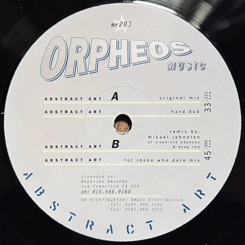 Orpheos De Journette - Abstract Art (1998) Limited Edition