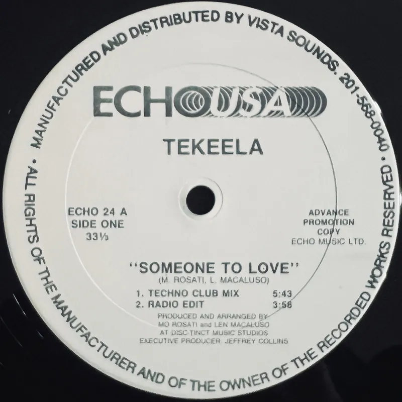 Money Back Guarantee Tekeela - Someone To Love (1990)