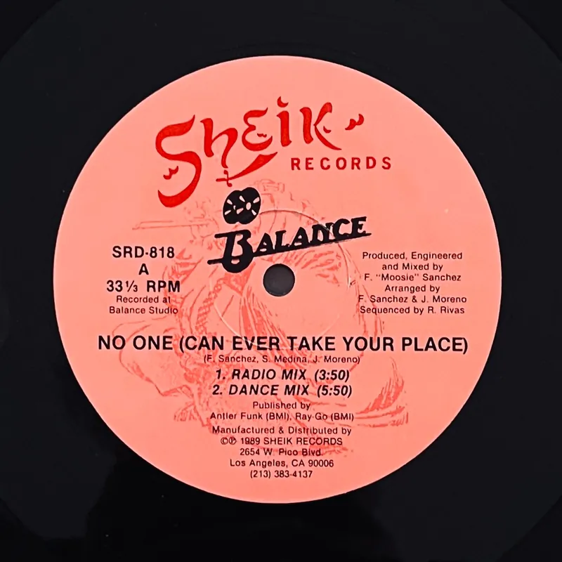 Instant Buy Balance (32) - No One (Can Ever Take Your Place) (1989)