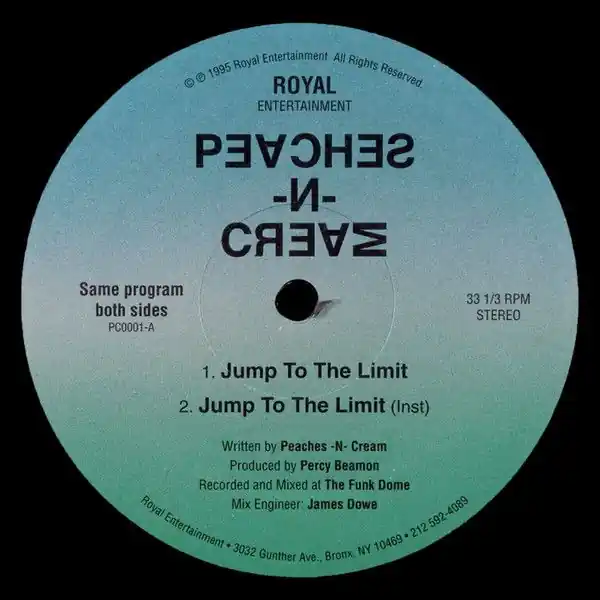 Special Discount Peaches -N- Cream - Jump To The Limit (1995)