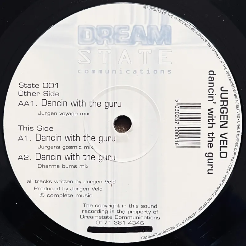 Special Discount Jurgen Veld - Dancin' With The Guru (1996)