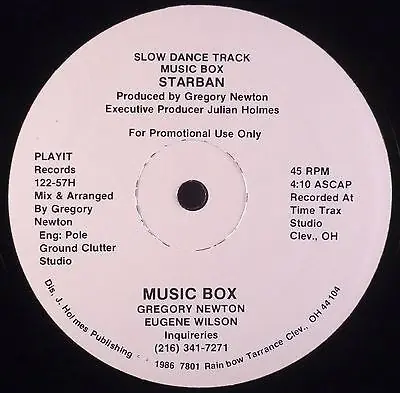 Starban - Music Box / U Drive Me Crazy (1986) Buy Today