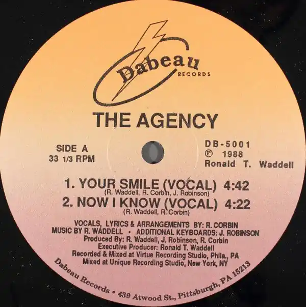 The Agency (10) - Your Smile (1988) Must Have