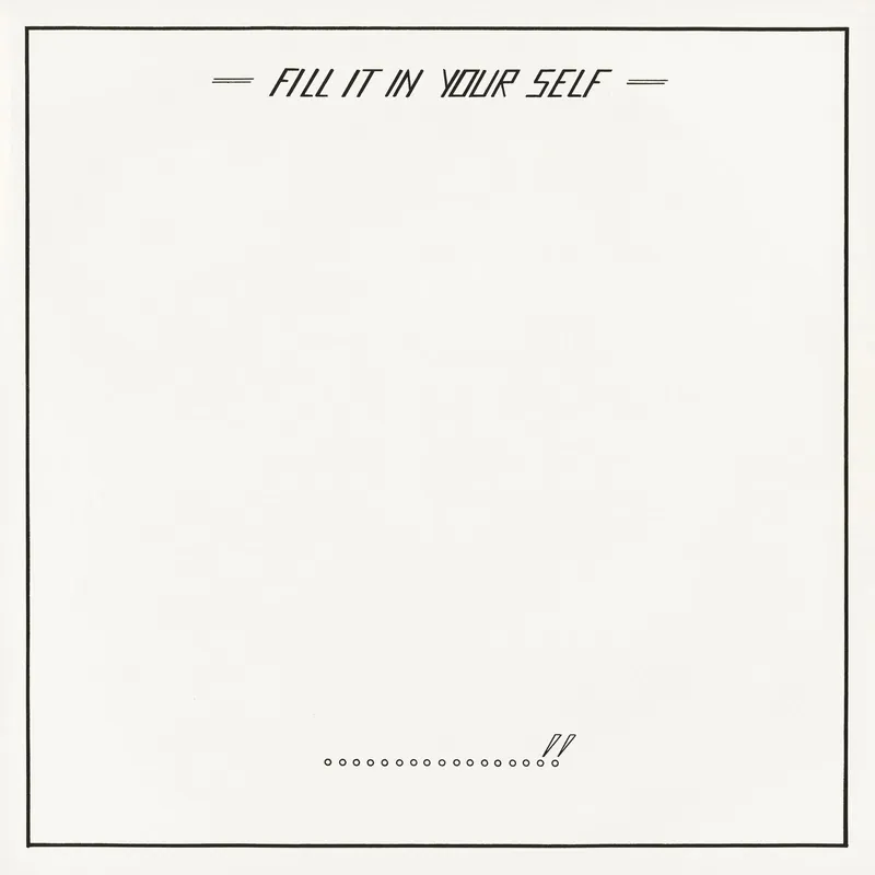 The Clear (2) - Fill It In Your Self (1981) Holiday Sale