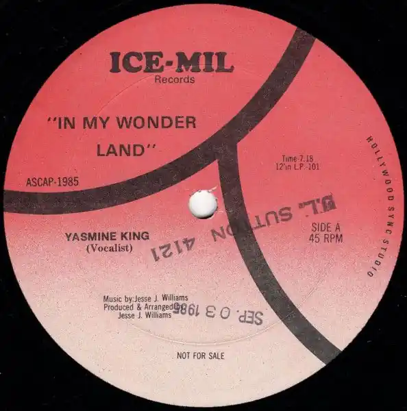 Yasmine King - In My Wonderland / Pop Goes The Weasle (1985) Exclusive Offer