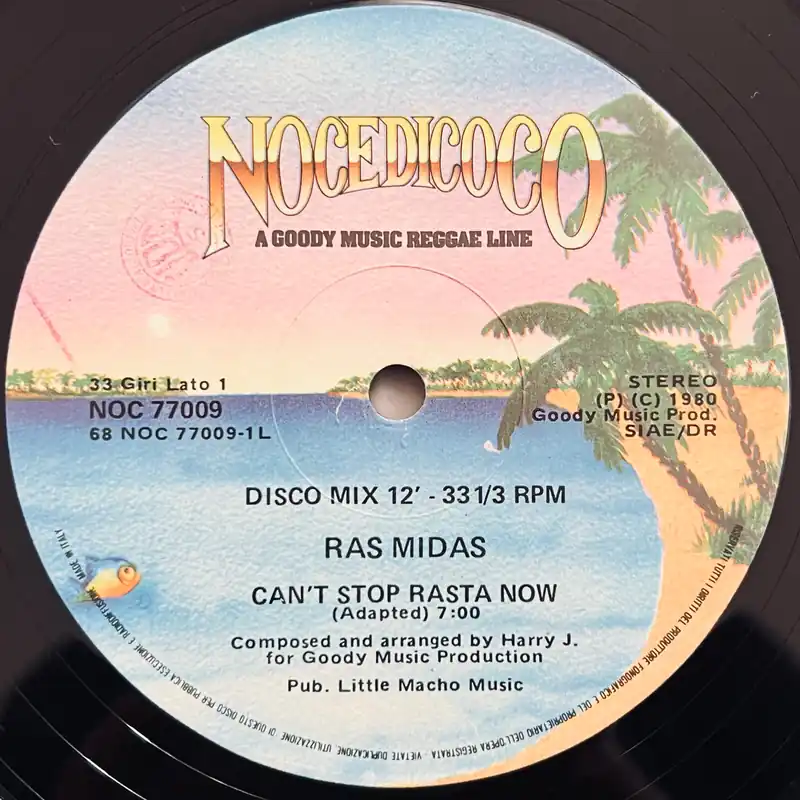 Ras Midas - Can't Stop Rasta Now / Rain And Fire (1980) Certified
