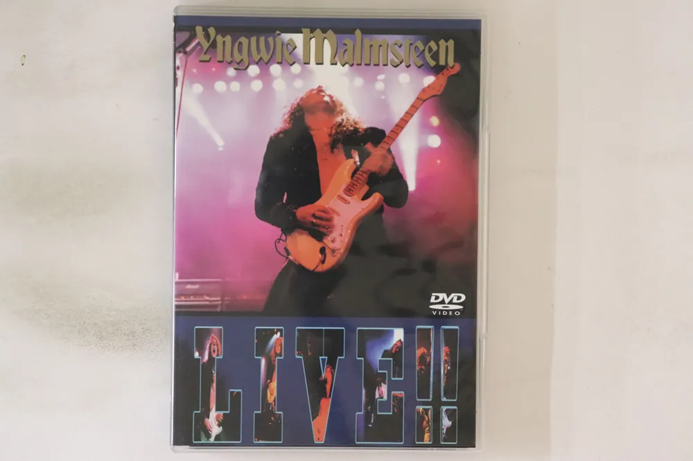 Yngwie Malmsteen - Live!! Records Mail Order RECORD CITY Japan Super Sale