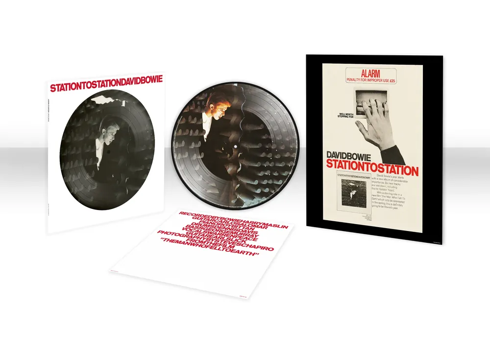 Station To Station (50th Anniversary Edition) Picture Disc (with Poster) | David Bowie Same Day Shipping