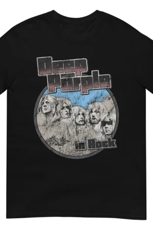 Rushmore in Rock T-Shirt | Deep Purple Fast Shipping