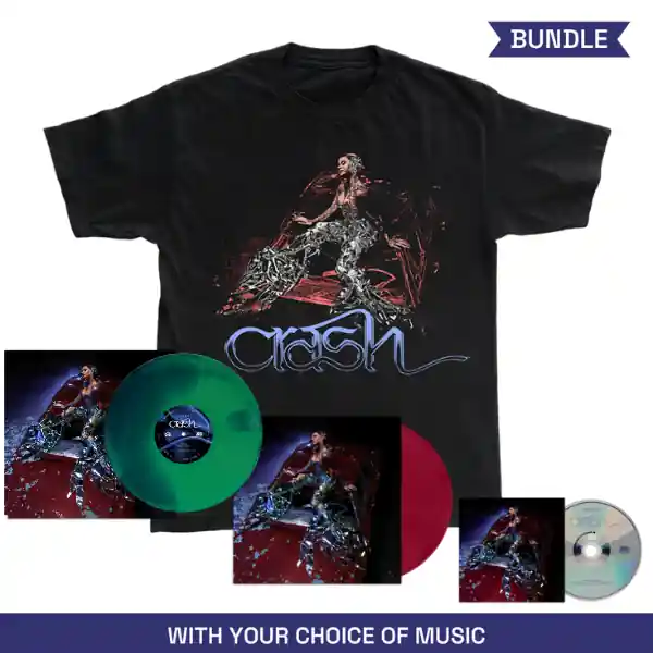 Super Sale Crash T-shirt with choice of music | Kehlani