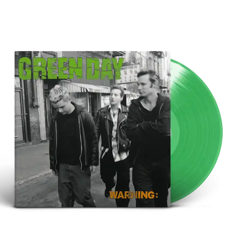 Hassle-Free Returns Warning Fluorescent Green Vinyl | Green Day