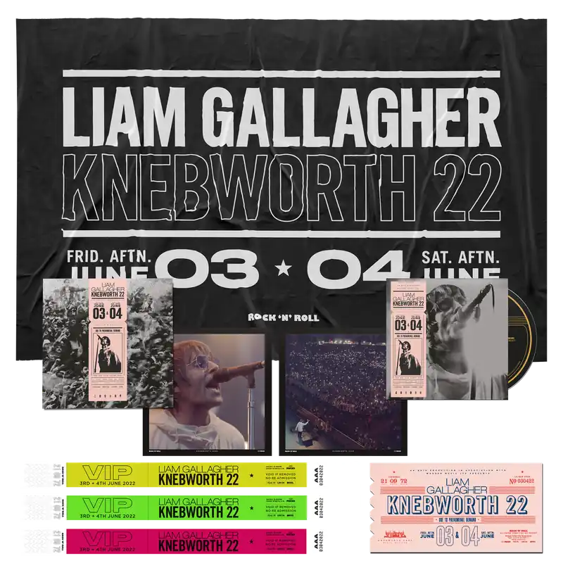 Knebworth 22 Deluxe CD | Liam Gallagher Luxury